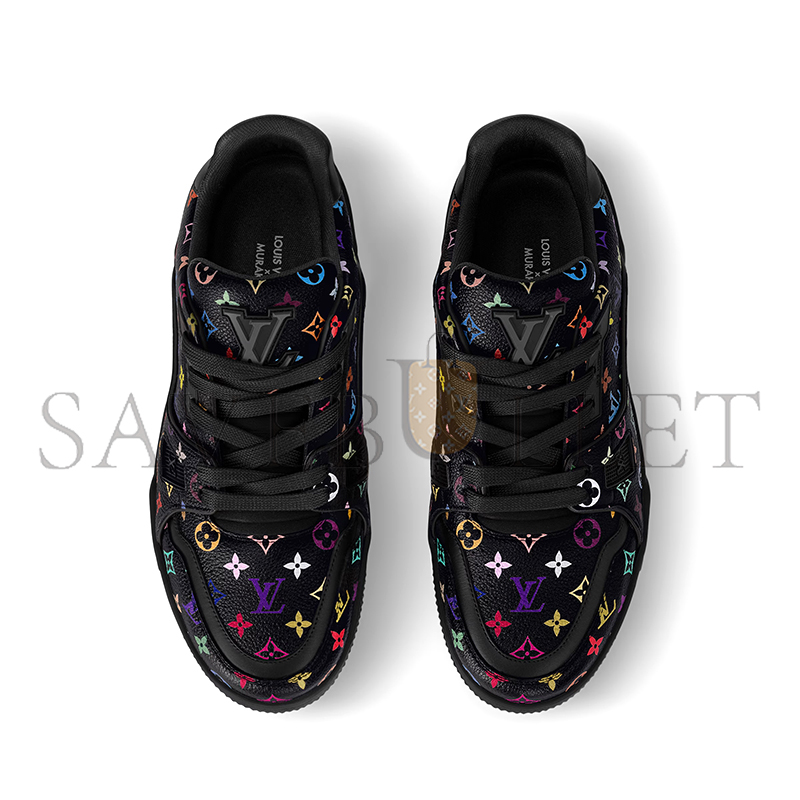 LOUIS VUITTON MURAKAMI LV X TM LV TRAINER SNEAKER 1AGZDX LOUIS VUITTON MURAKAMI LV X TM LV TRAINER SNEAKER 1AGZDX